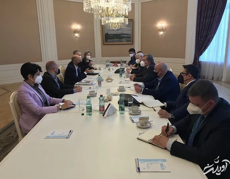 دختر سید جواد طباطبایی به هیات آمریکایی در وین پیوست (+عکس) دختر سید جواد طباطبایی به هیات آمریکایی در وین پیوست (+عکس)